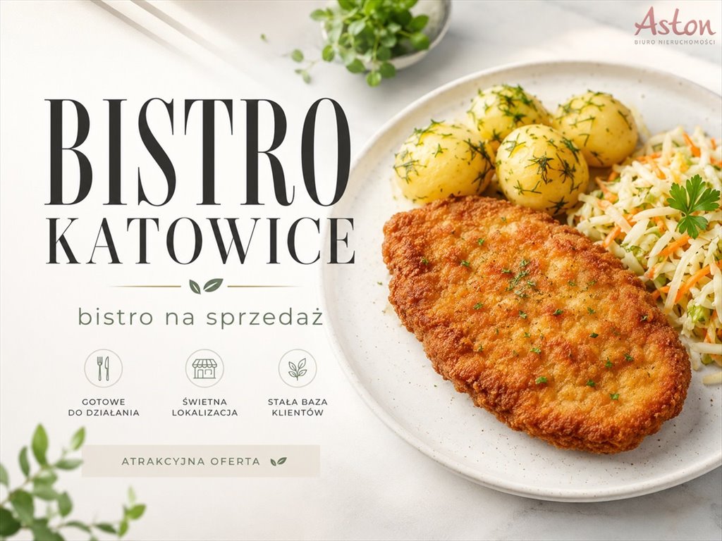 Gotowe Bistro w centrum Katowic - stabilny biznes z potencjałem Katowice, Centrum  120m2 Foto 1