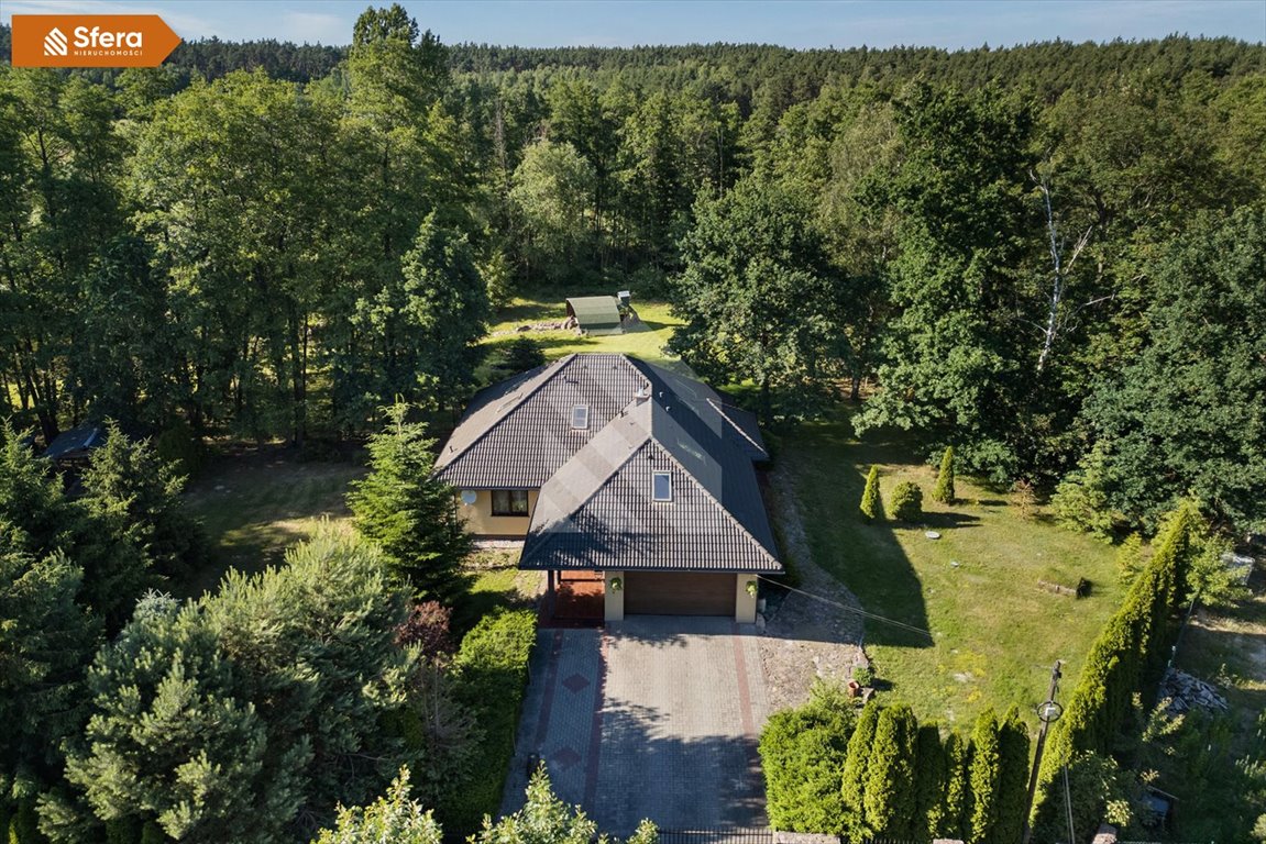 Dom wolnostojący 223 m² z dużym ogrodem i stawem Wolwark, Szubin  223m2 Foto 1