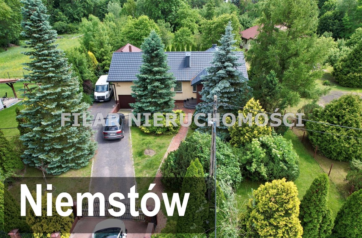 Przestronny dom 5 sypialni - garaż - taras - nowoczesne ogrzewanie Niemstów  133m2 Foto 1