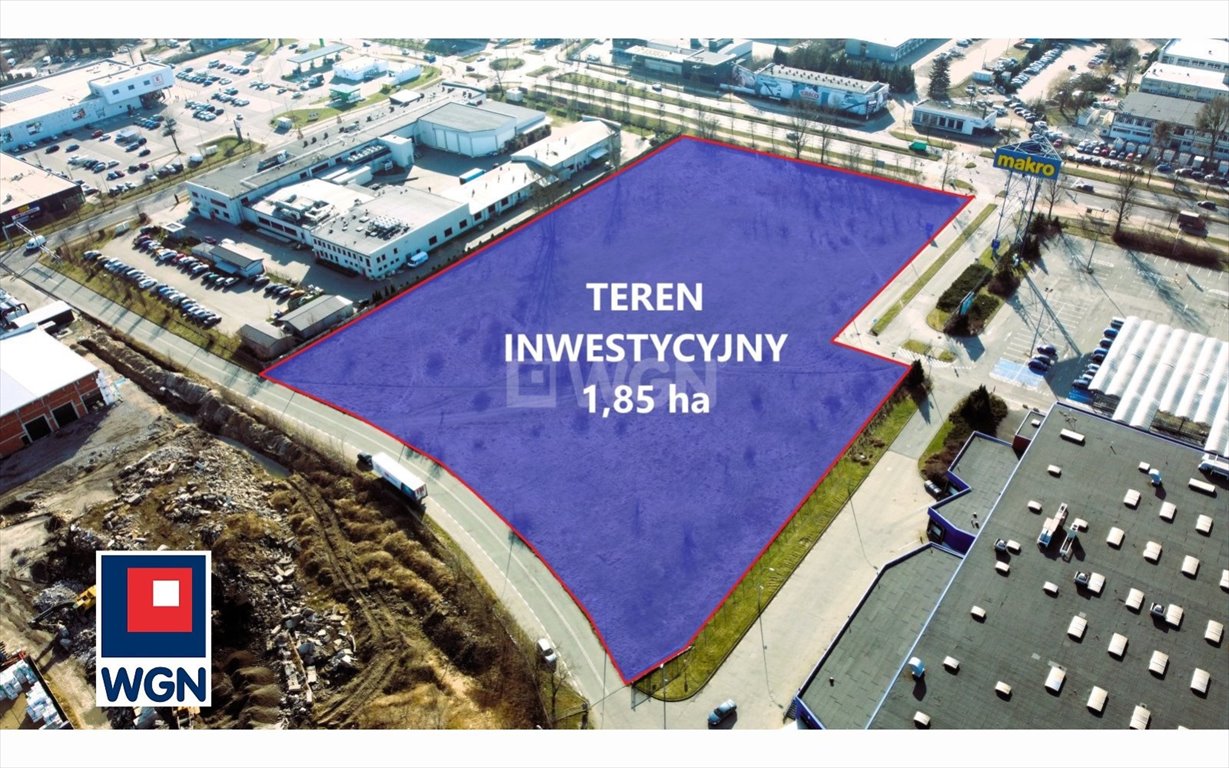 Działka inwestycyjna pod centrum handlowe, 18 543 m² Częstochowa, Ostatni Grosz, Jagiellońska  18 543m2 Foto 1