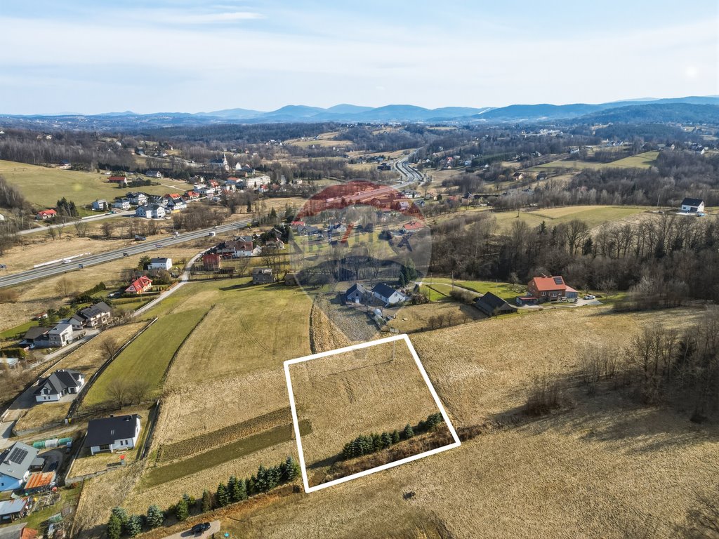 Widokowa działka 3008 m² z lasem i szybkim dojazdem do Krakowa Głogoczów  3 008m2 Foto 1