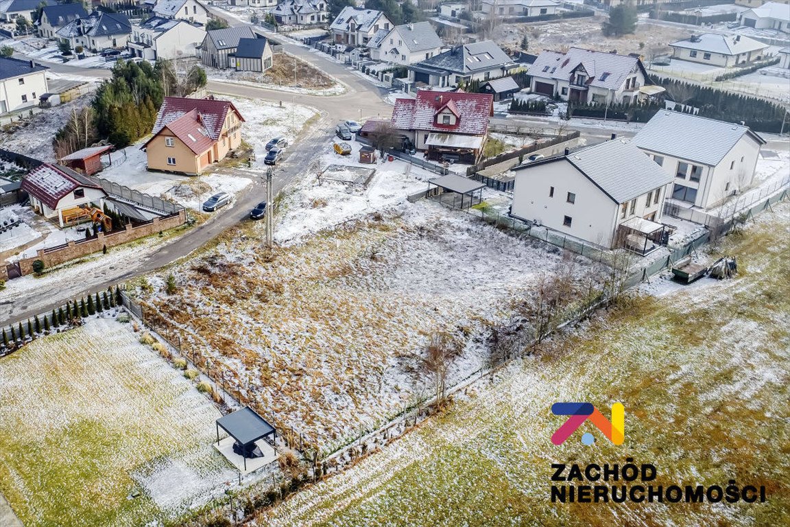 Zapraszam do zakupu działki 1632 m² z mediami i planem zabudowy Zielona Góra, Chynów  1 632m2 Foto 1