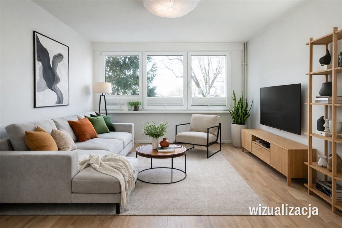 Do sprzedania funkcjonalne 2-pokojowe mieszkanie 36,7 m² na Mokotowie Warszawa, Aleja Niepodległości 75  37m2 Foto 1
