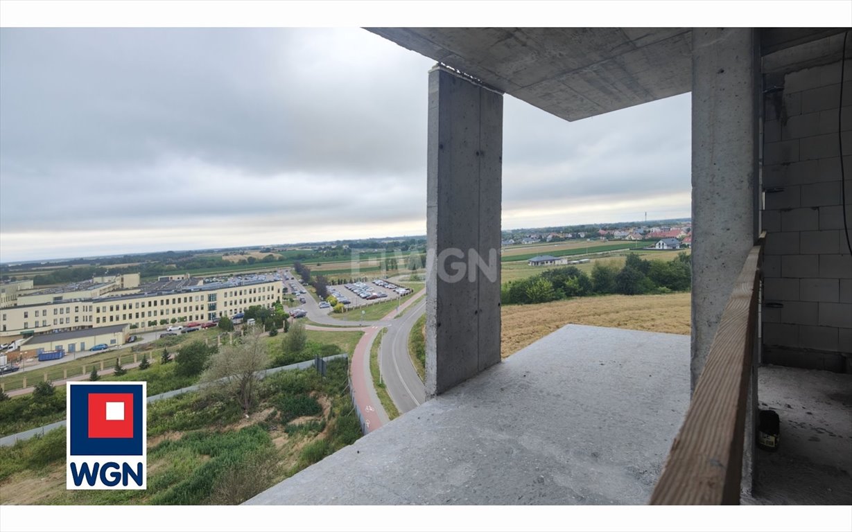 Nowoczesny apartament 3 pok. z balkonem i tarasem w Łęcznej Łęczna, Bobrowniki, Wierzbowa  58m2 Foto 1