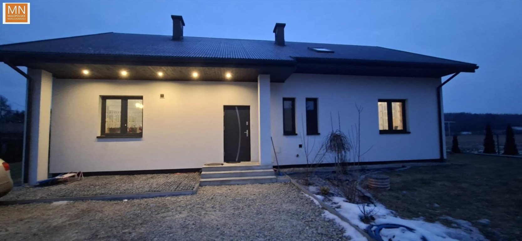 Urokliwy dom z kominkiem, lasem i dużą działką 12a Zator, Ukryta  141m2 Foto 1