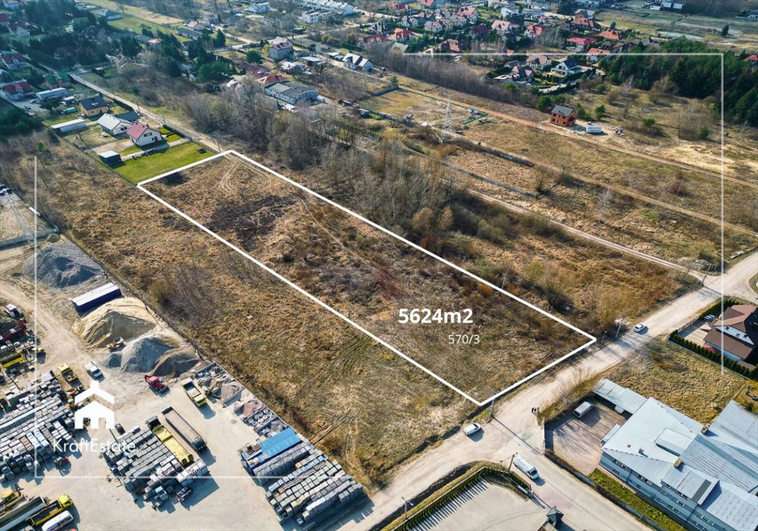 Działka budowlana na sprzedaż Słupno, Nowe Słupno, Bł. Bronisława Markiewicza  5 624m2 Foto 1