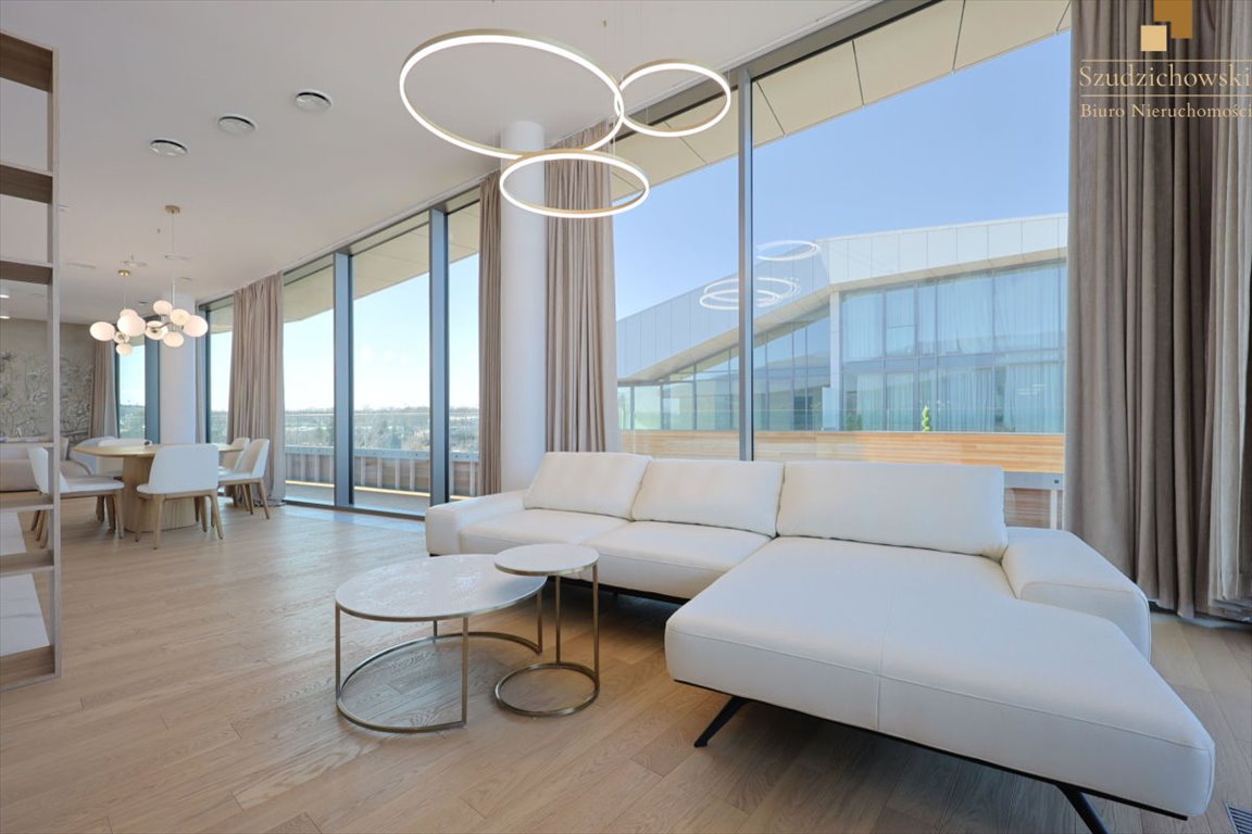 Penthouse nad Zalewem z jacuzzi - panoramiczny widok Zegrze, Rybaki  110m2 Foto 1