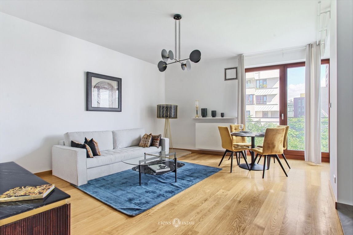 Nowoczesny apartament 66m² z balkonem i parkingiem w centrum Warszawy Warszawa, Śródmieście Północne, Grzybowska  66m2 Foto 1