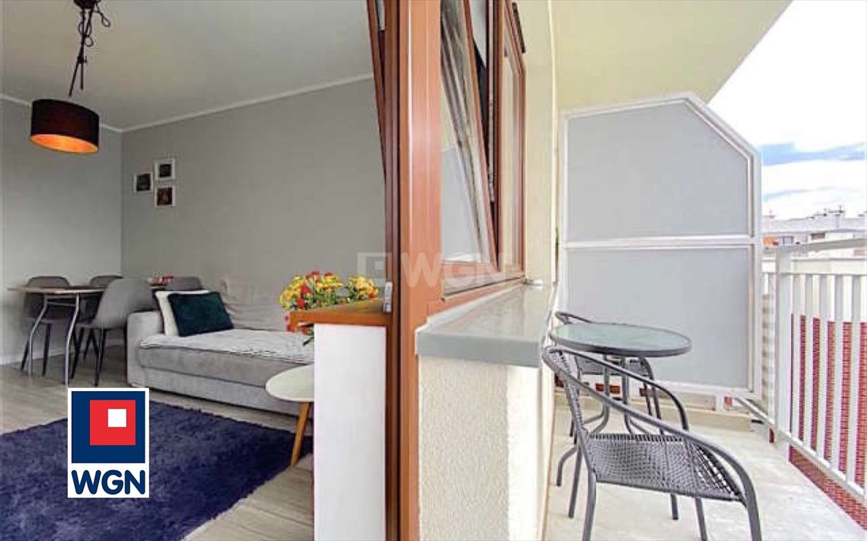 Mieszkanie dwupokojowe na wynajem Szczecin, Nowe Miasto, Kusocińskiego  41m2 Foto 1