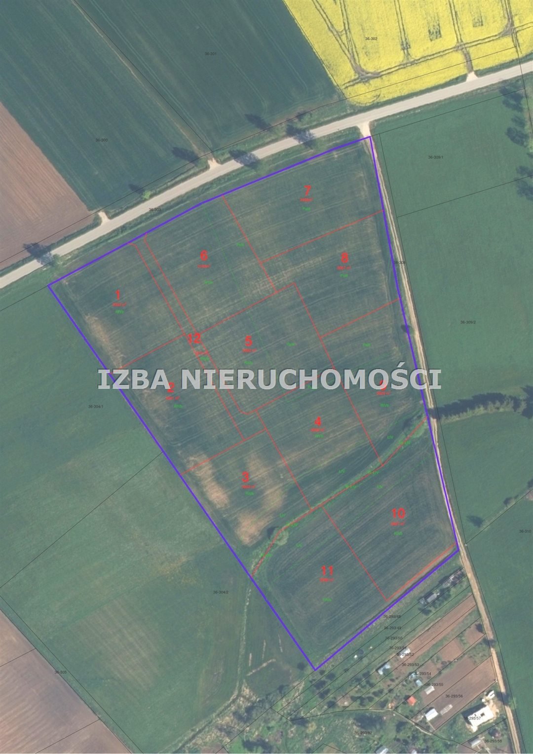Działki rolne z warunkami zabudowy pod dom w Wiśniowie Wiśniowo Ełckie  3 000m2 Foto 1
