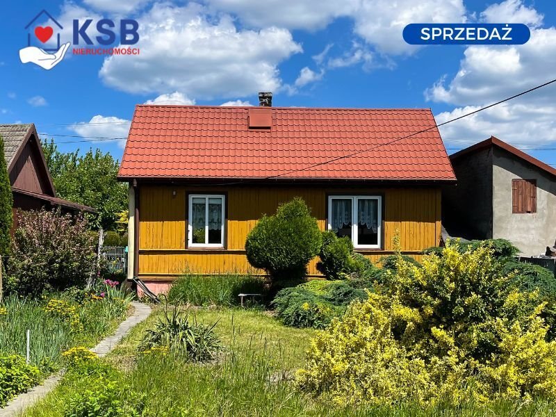 Urokliwy dom 40 m2 z ogrodem, garażem i letnią kuchnią Goździelin  40m2 Foto 1