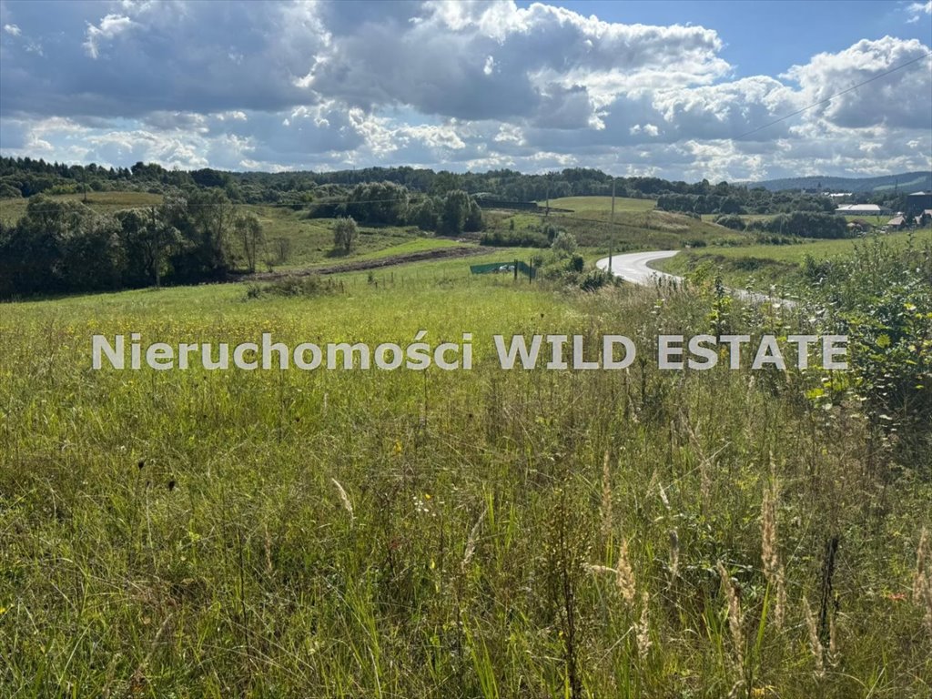 Działka budowlana z widokiem, media, blisko centrum Lesko  2 512m2 Foto 1