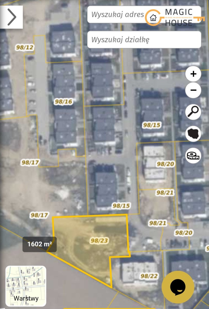 Działka budowlana na sprzedaż Banino, Lotnicza  2 530m2 Foto 1