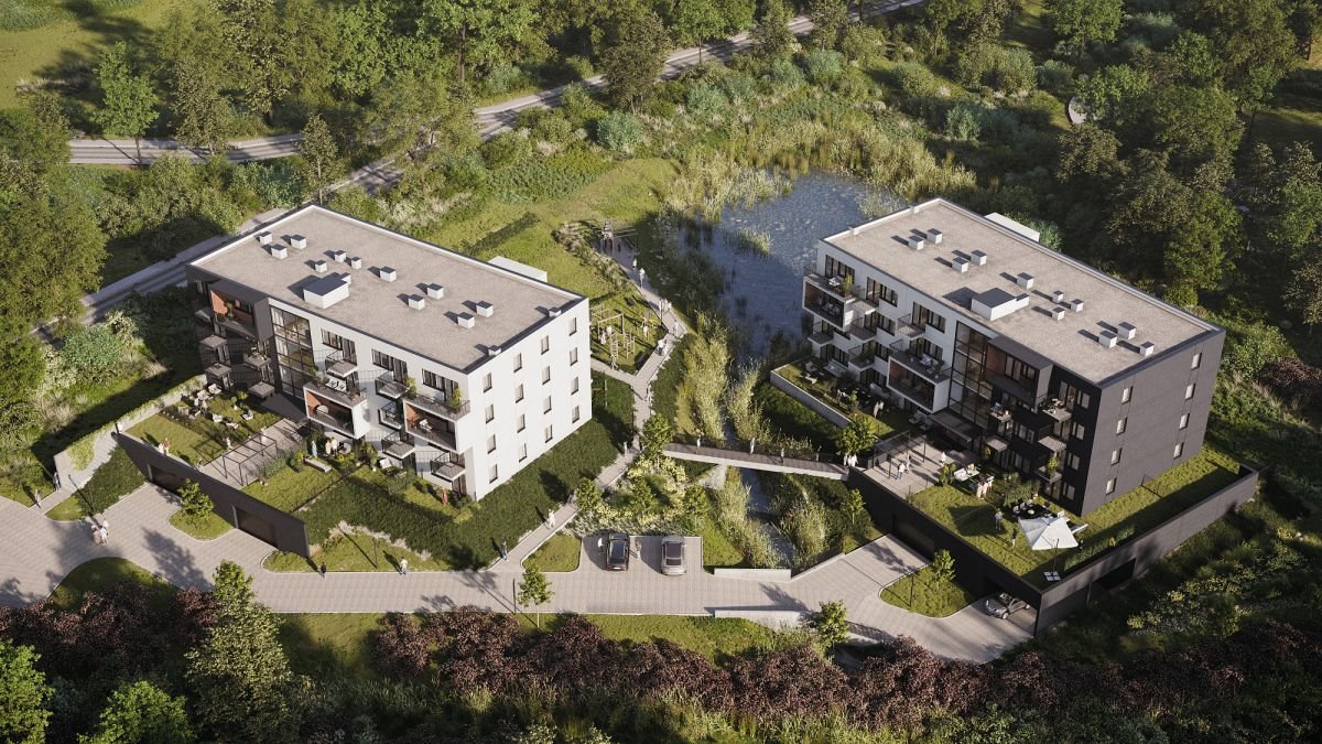Komfortowe 2 pokoje z ogródkiem, wykończenie pod klucz Gdańsk, Jasień, Lubowidzka  31m2 Foto 1