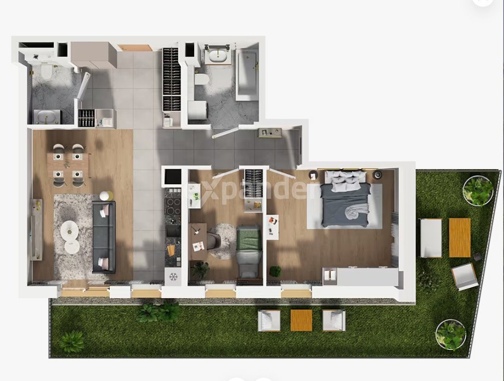 Nowoczesne 3-pokojowe mieszkanie 69 m2 od dewelopera, bez PCC Kraków, Prądnik Biały, Bociana  69m2 Foto 1