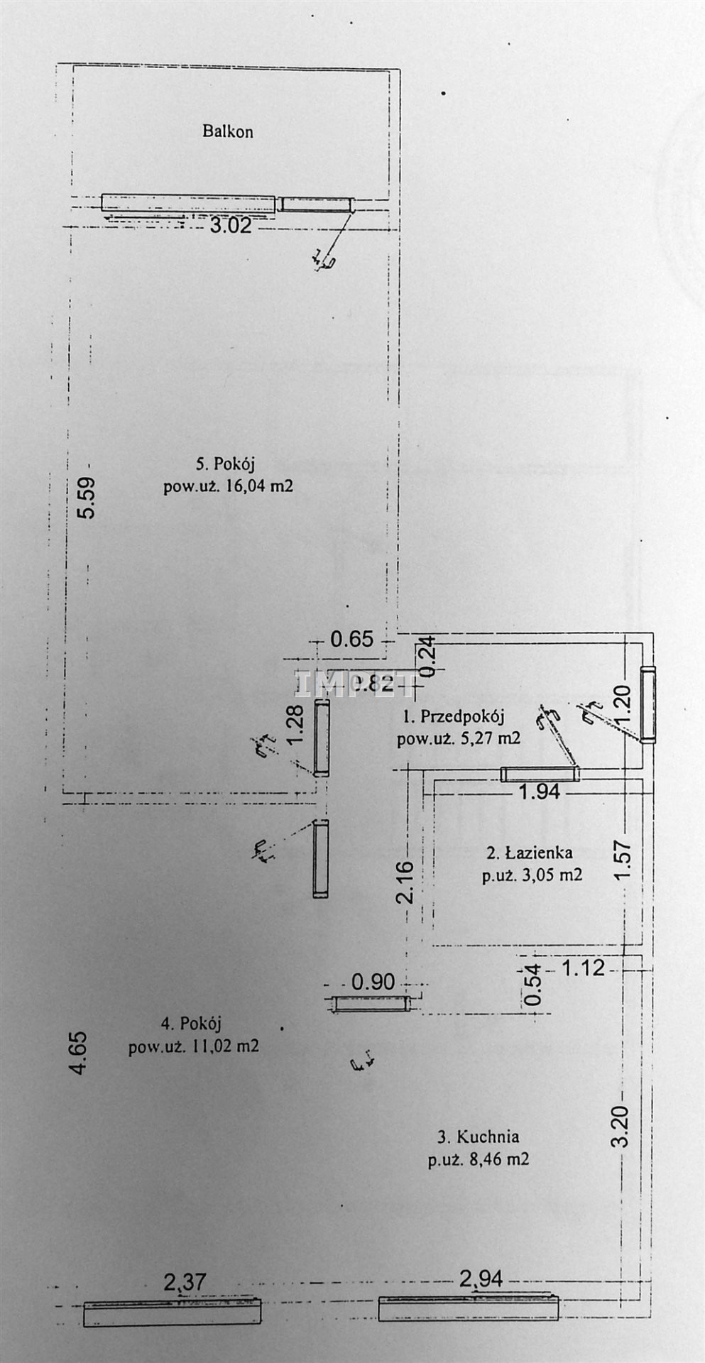 Mieszkanie dwupokojowe na sprzedaż Zgorzelec, Osiedle Zachód  44m2 Foto 11