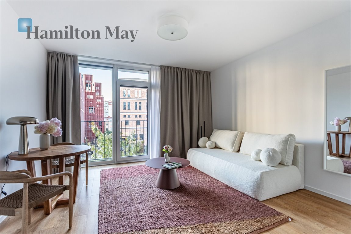 Na wynajem nowoczesne 29 m² mieszkanie w Browarach Warszawskich Warszawa, Wola, Krochmalna  29m2 Foto 1
