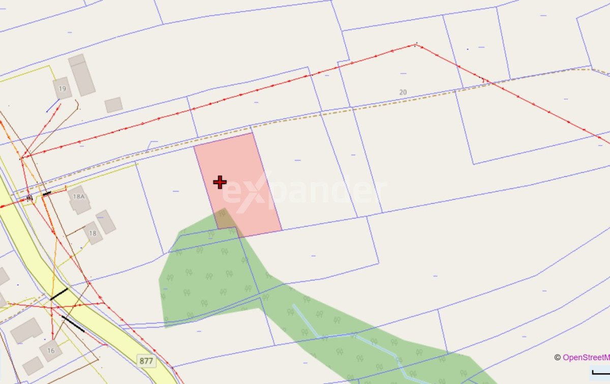 Działka budowlana na sprzedaż Wola Rafałowska  1 974m2 Foto 1