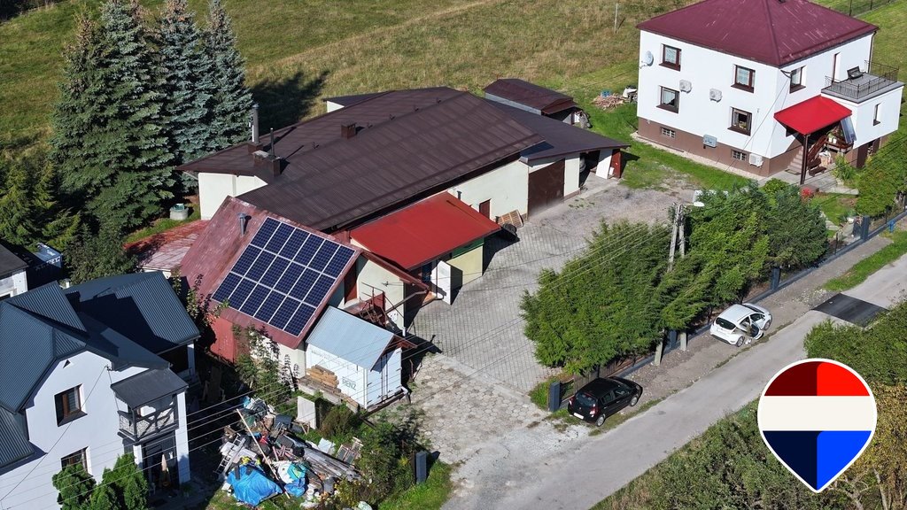 Budynek produkcyjny 485 m² z poddaszem do adaptacji Rybarzowice, Beskidzka 0  485m2 Foto 1