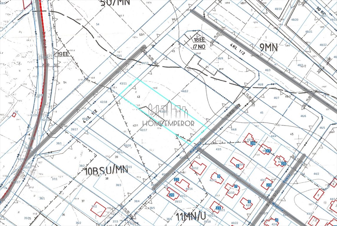 Działka 3342 m² z mediami, pod działalność i zabudowę Baniocha, Piaskowa  3 342m2 Foto 1
