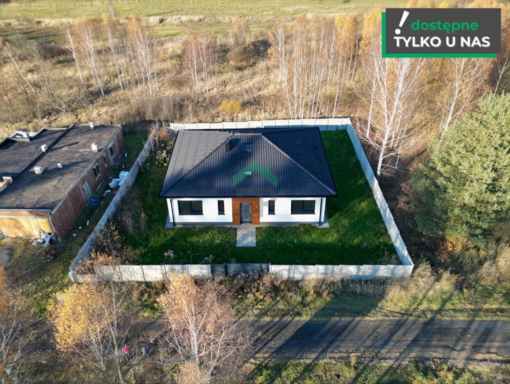 Nowoczesny dom 96 m2 z poddaszem, ogrzewanie podłogowe Łysiec  96m2 Foto 1