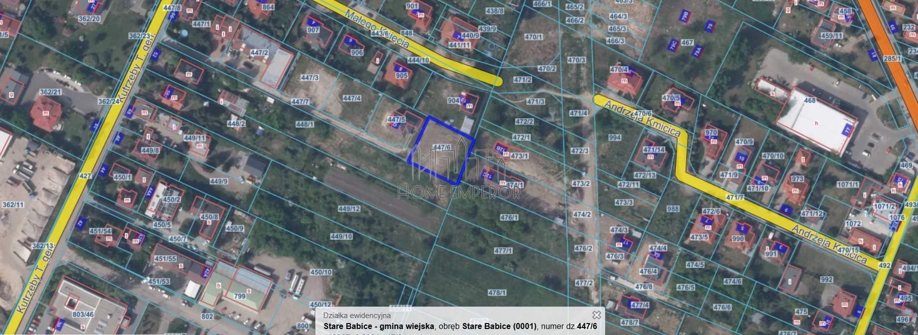 Działka budowlana na sprzedaż Stare Babice, Kutrzeby  1 004m2 Foto 3
