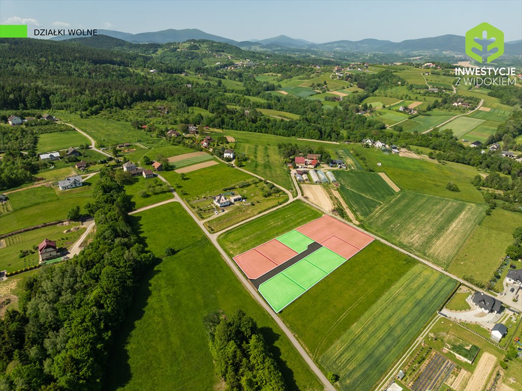 Działki w Beskidzie Wyspowym - cisza, widoki, inwestycja polecam Szyk, Wyjątkowe działki w Beskidzie - OKAZJA!  504m2 Foto 1