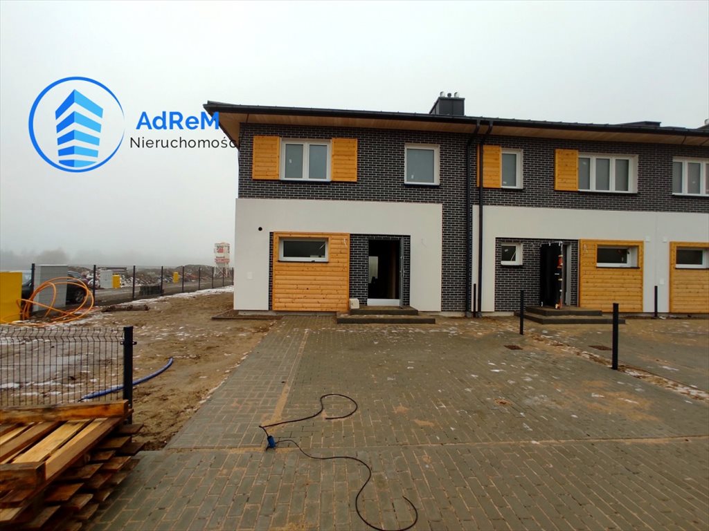 Nowoczesny segment 90 m2 z ogrodem 500 m2, jasne wnętrza Szczęsne  90m2 Foto 1