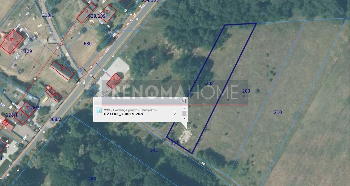 Do sprzedania działka budowlana 2900 m² z mediami w Naroczycach Naroczyce  2 900m2 Foto 1