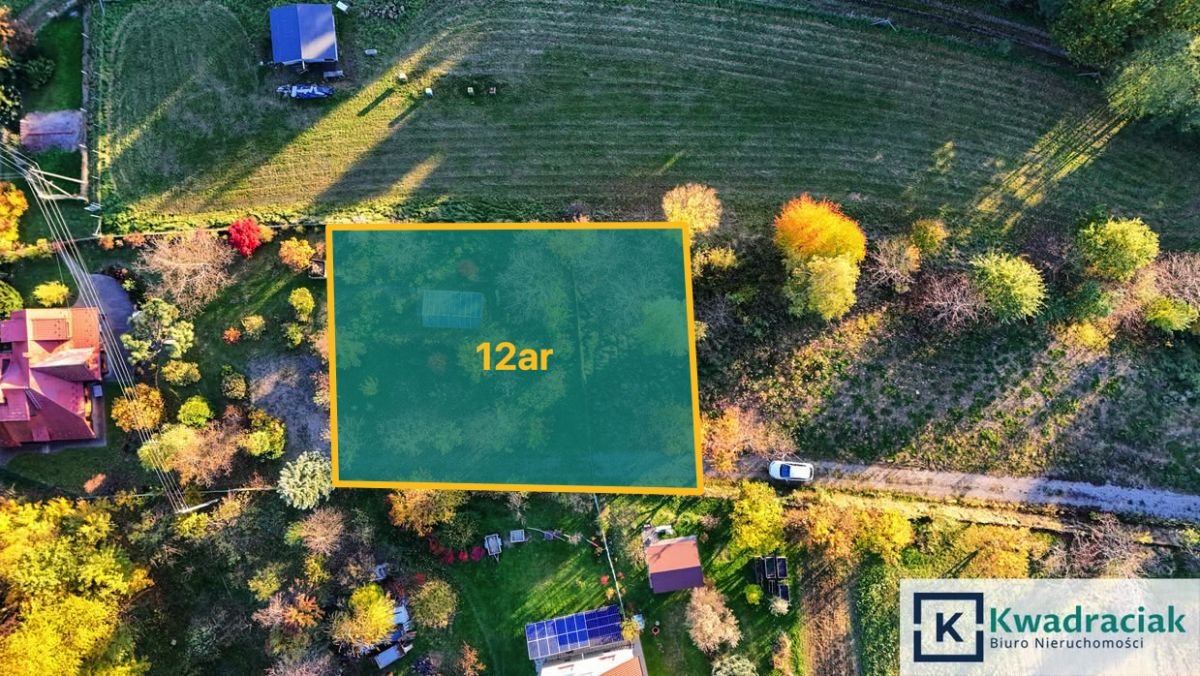 Działka z widokiem na Beskid Niski i Krosno, 12 ar Korczyna, Leśna  1 200m2 Foto 1
