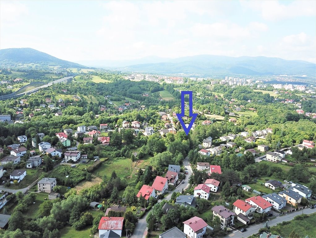 Działka budowlana w centrum Bielska, 1749 m², dwie domy Bielsko-Biała, Centrum  1 749m2 Foto 1