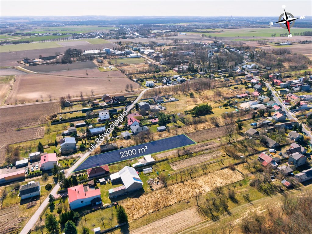 Działka budowlana na sprzedaż Nieznanice, Równoległa  2 300m2 Foto 4