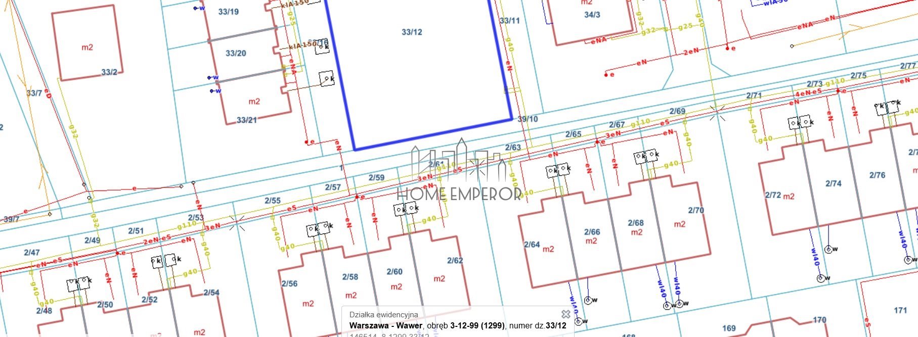 Działka budowlana na sprzedaż Warszawa, Wawer, Przylaszczkowa  1 588m2 Foto 1
