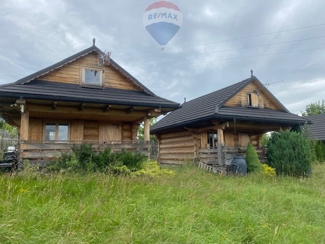 Drewniane domki na działce 1453 m² z sauną i jacuzzi Rabka-Zdrój, Gilówka  1 453m2 Foto 1