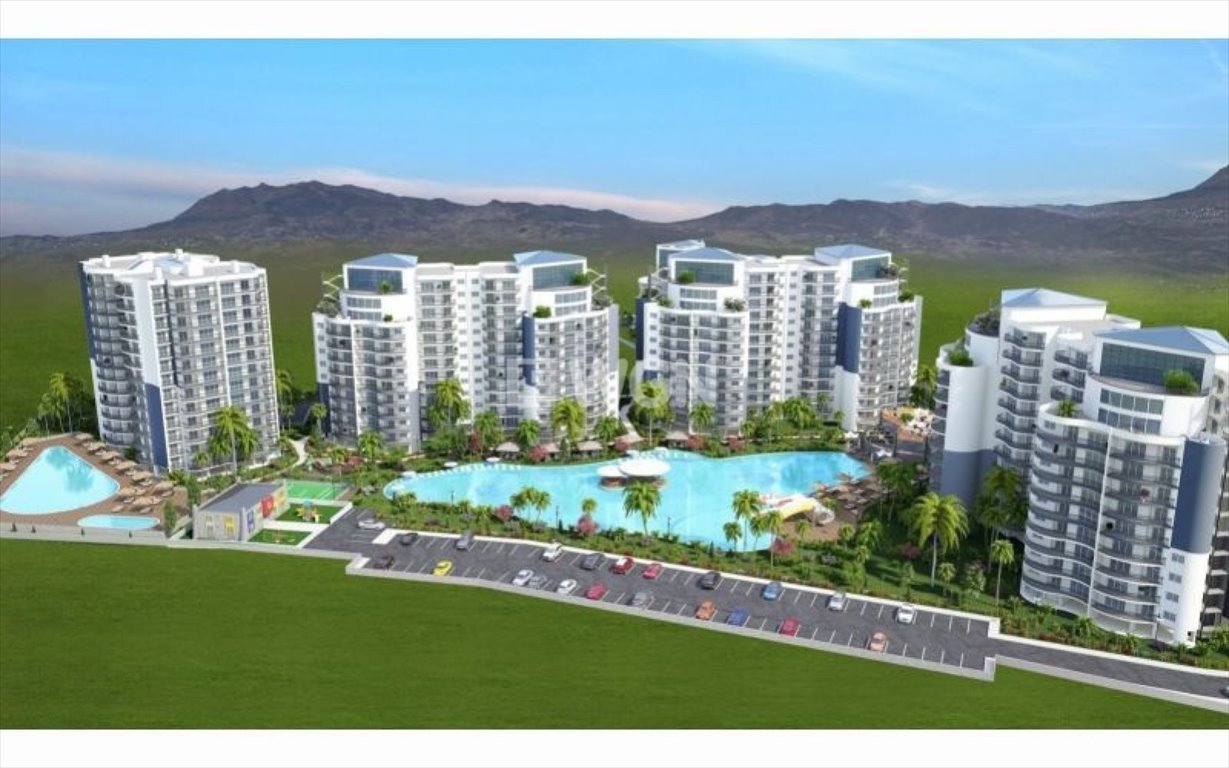 Luksusowe 60 m² apartament z widokiem na morze na Cyprze Cypr, Iskele, CYPR, Trikomo  60m2 Foto 1