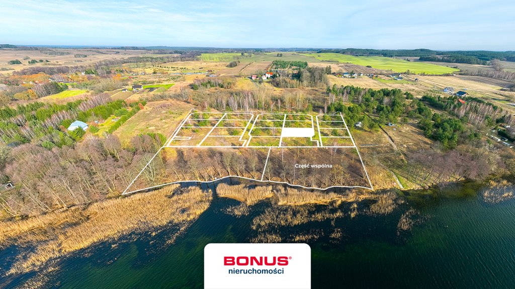 Działka nad jeziorem Lubie z MPZP, 718 m², inwestycja Lubieszewo  718m2 Foto 1