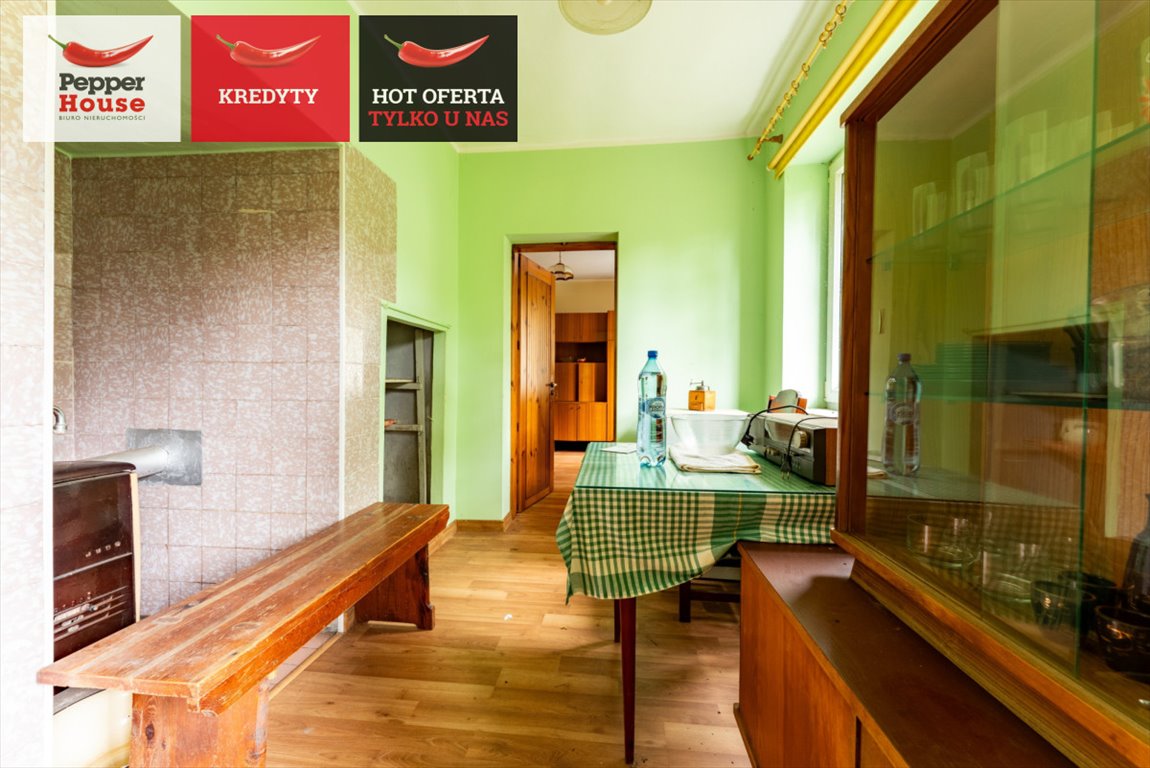 Dom z potencjałem - cegła 89 m² w Leźnie z garażem Leźno  89m2 Foto 1