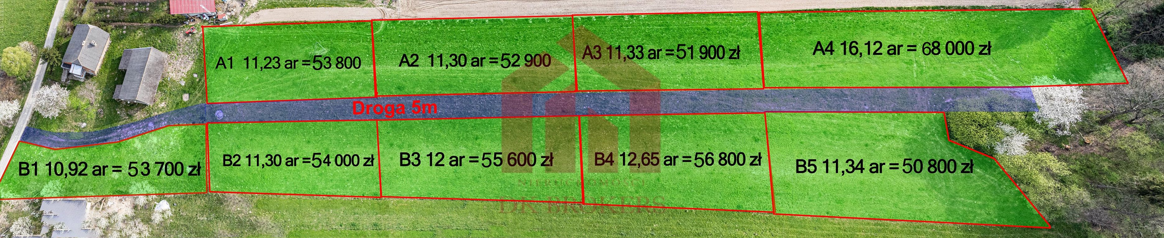 Działka budowlana na sprzedaż Wielopole Skrzyńskie  1 134m2 Foto 2