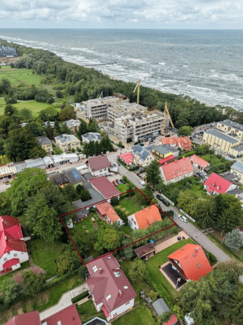 Polecam działkę inwestycyjną 1159 m² blisko morza w Ustroniu Morskim Ustronie Morskie, Nadbrzeżna  1 159m2 Foto 1