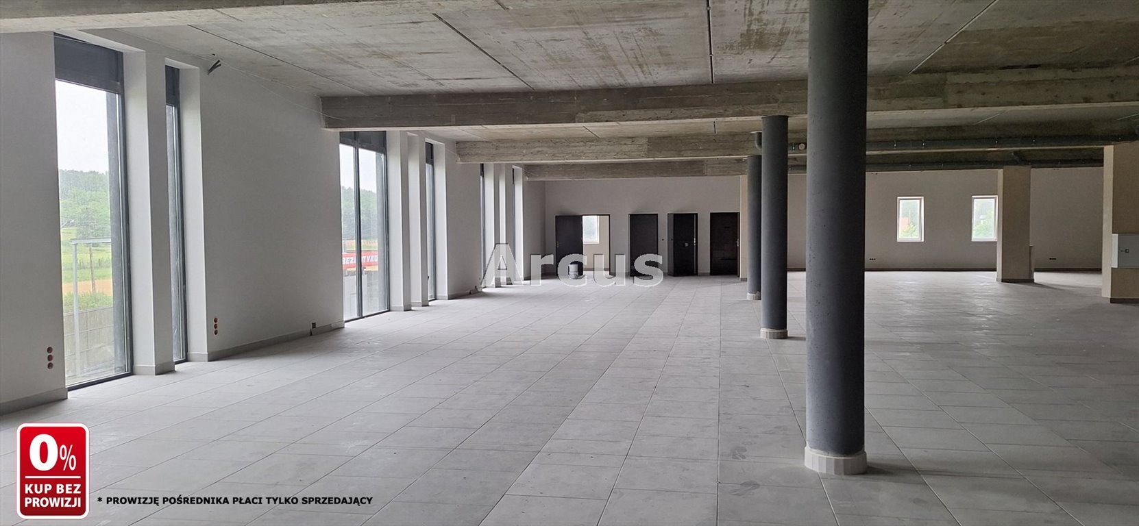Wynajmę nowoczesny lokal 1300 m² z witrynami w Skrzyszowie Skrzyszów  1 300m2 Foto 1