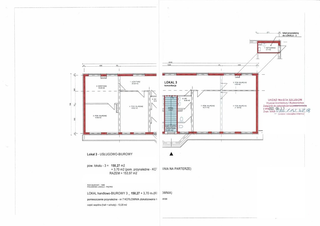 Lokal użytkowy na sprzedaż Szczecin, Niebuszewo  150m2 Foto 13