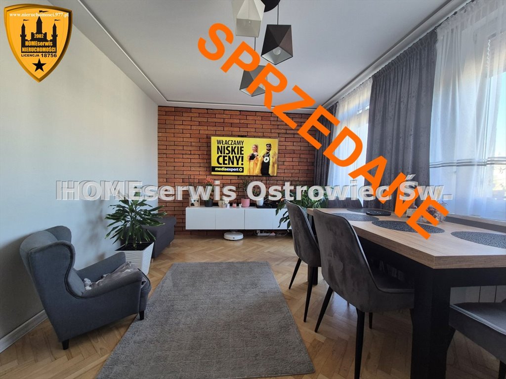 Mieszkanie trzypokojowe na sprzedaż Ostrowiec Świętokrzyski, Centrum  59m2 Foto 1
