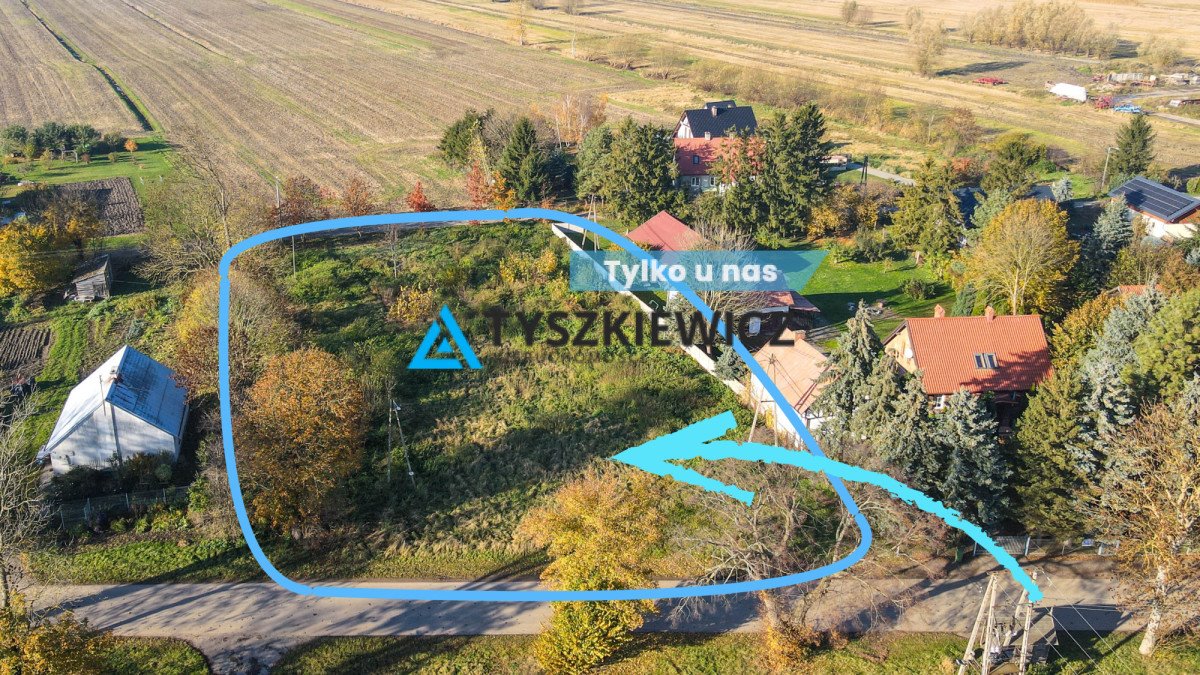 Działka 3101 m² z MPZP, media, blisko S7, Niedźwiedzica Niedźwiedzica  3 101m2 Foto 1
