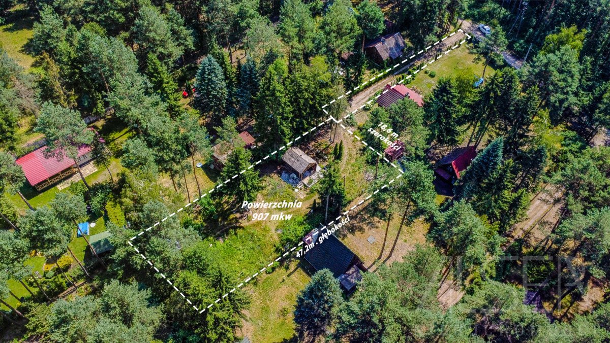Polecam działkę 907 m² z domem do remontu w Kamieńczyku Kamieńczyk, Skowronka  907m2 Foto 1