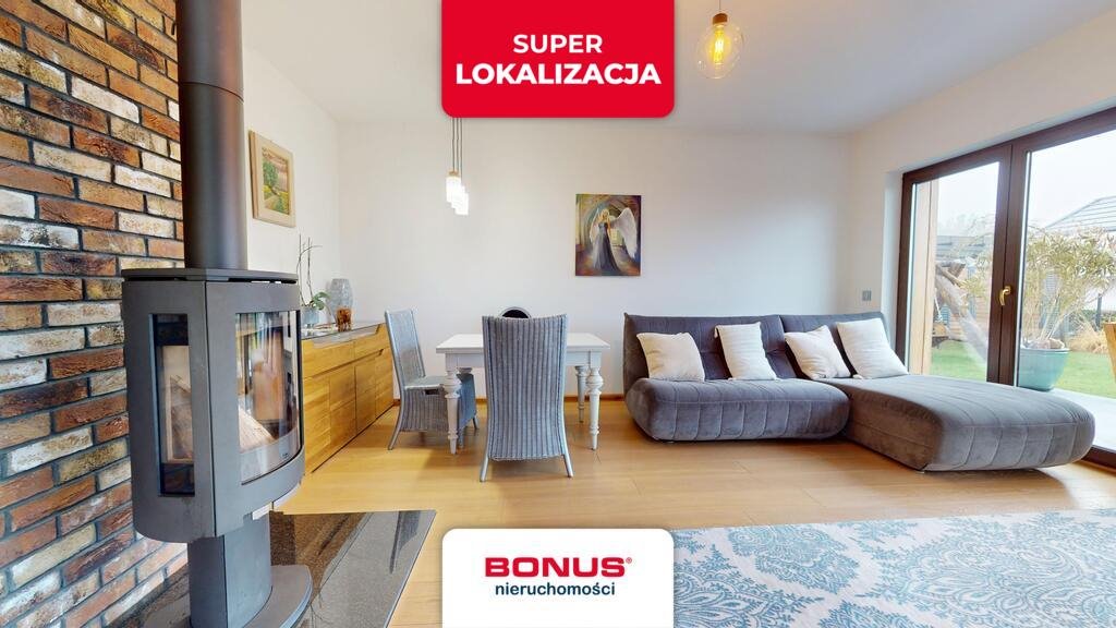 Nowoczesny dom z sauną, widokiem i garażem w Bezrzeczu Bezrzecze  106m2 Foto 1