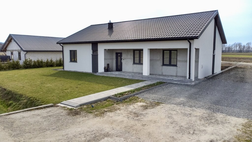 Nowoczesny energooszczędny dom 162 m2 z technologią szkieletową polecam Sędziszów Małopolski, Borkowska  162m2 Foto 1