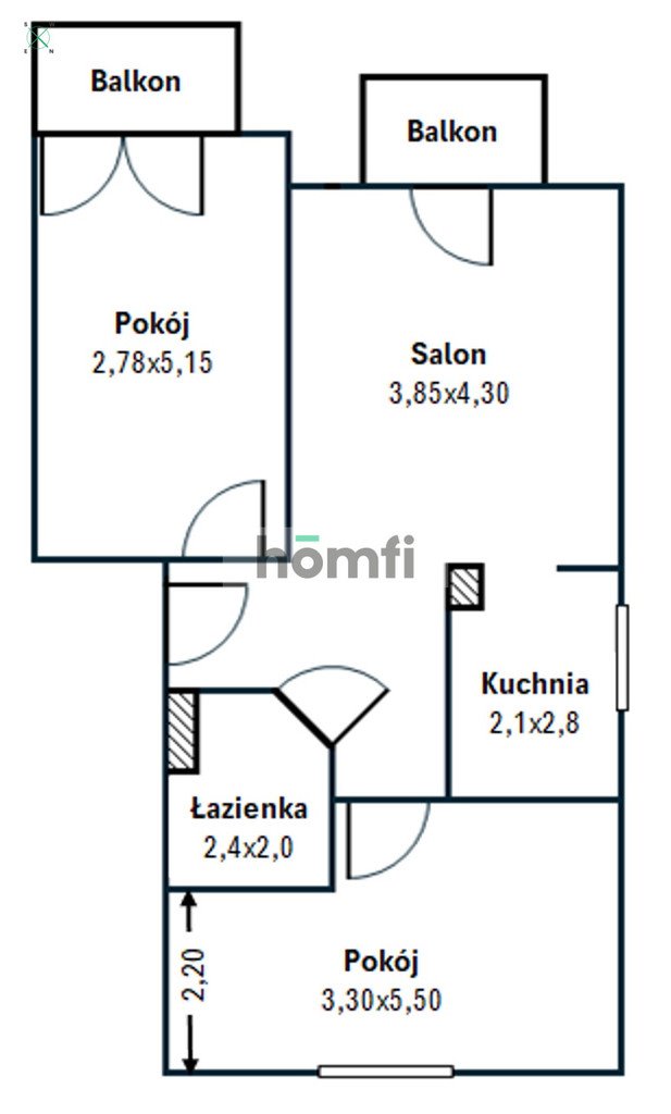 Mieszkanie trzypokojowe na sprzedaż Rzeszów, Drabinianka, Eugeniusza Kwiatkowskiego  57m2 Foto 13