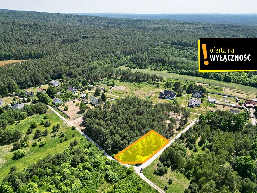 Działka budowlana 1035 m² w Niwach – gotowa do budowy! Niwy  1 035m2 Foto 1