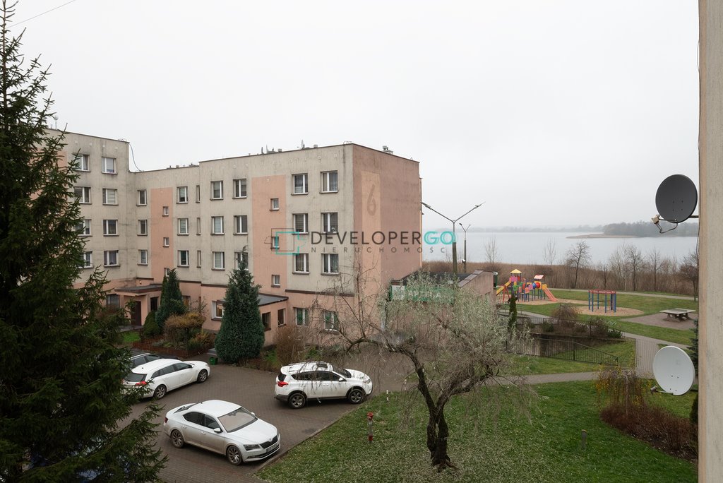 Dwupokojowe mieszkanie z widokiem na jezioro w Rajgrodzie Rajgród, Franciszka Zabielskiego  39m2 Foto 1