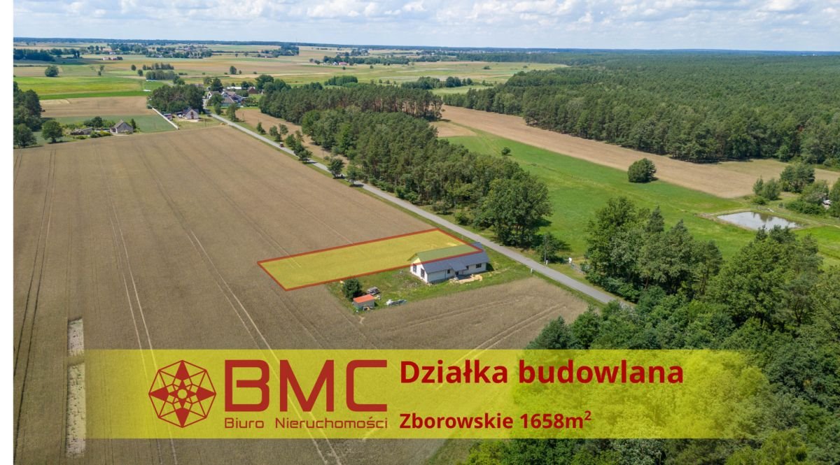 Działka budowlana na sprzedaż Zborowskie, Dolna  1 658m2 Foto 1